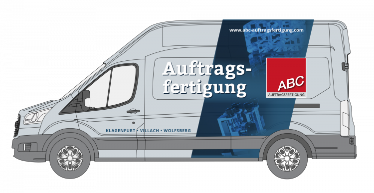Branding Fahrzeugbeklebung LKW Design Klagenfurt Grafiker