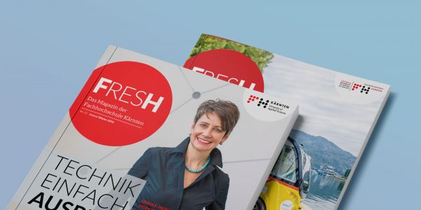 Kundenmagazine Corporate Publishing für FH Kärnten