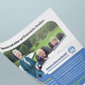 kampagne werbung verkehr bewusstsein senioren