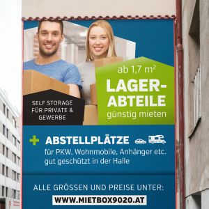 mietbox9020 self storage corporate design plakat klagenfurt gestaltung